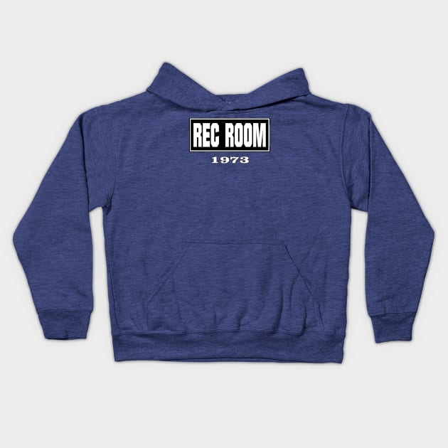 I AM HIP HOP - REC ROOM 1973 Kids Hoodie by DodgertonSkillhause